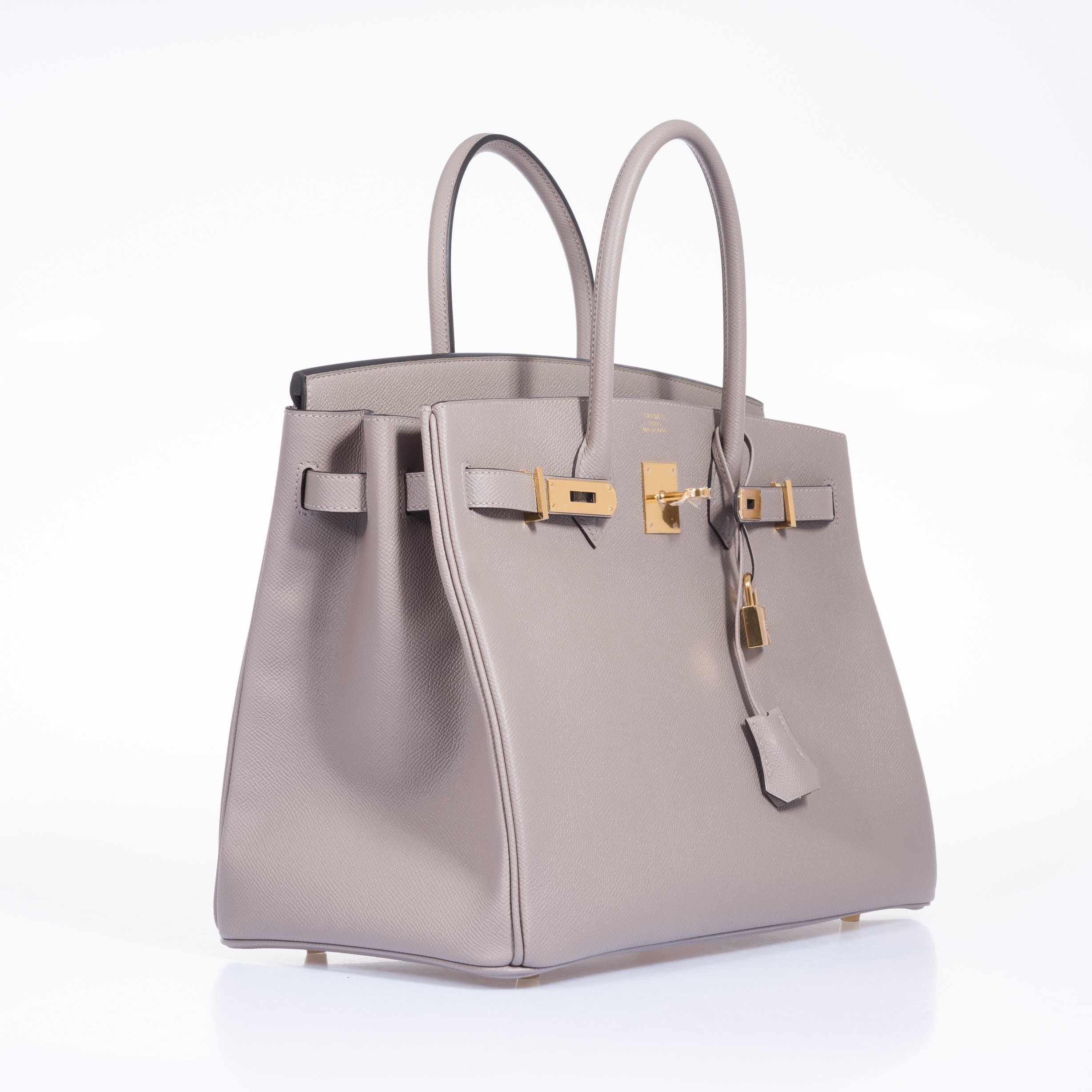 Hermès Birkin 35 Gris Asphalte Epsom Gold Hardware