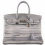 Hermès Birkin 35 Gris Perle Box & Vibrato Leather Palladium Hardware - 2001, E Square