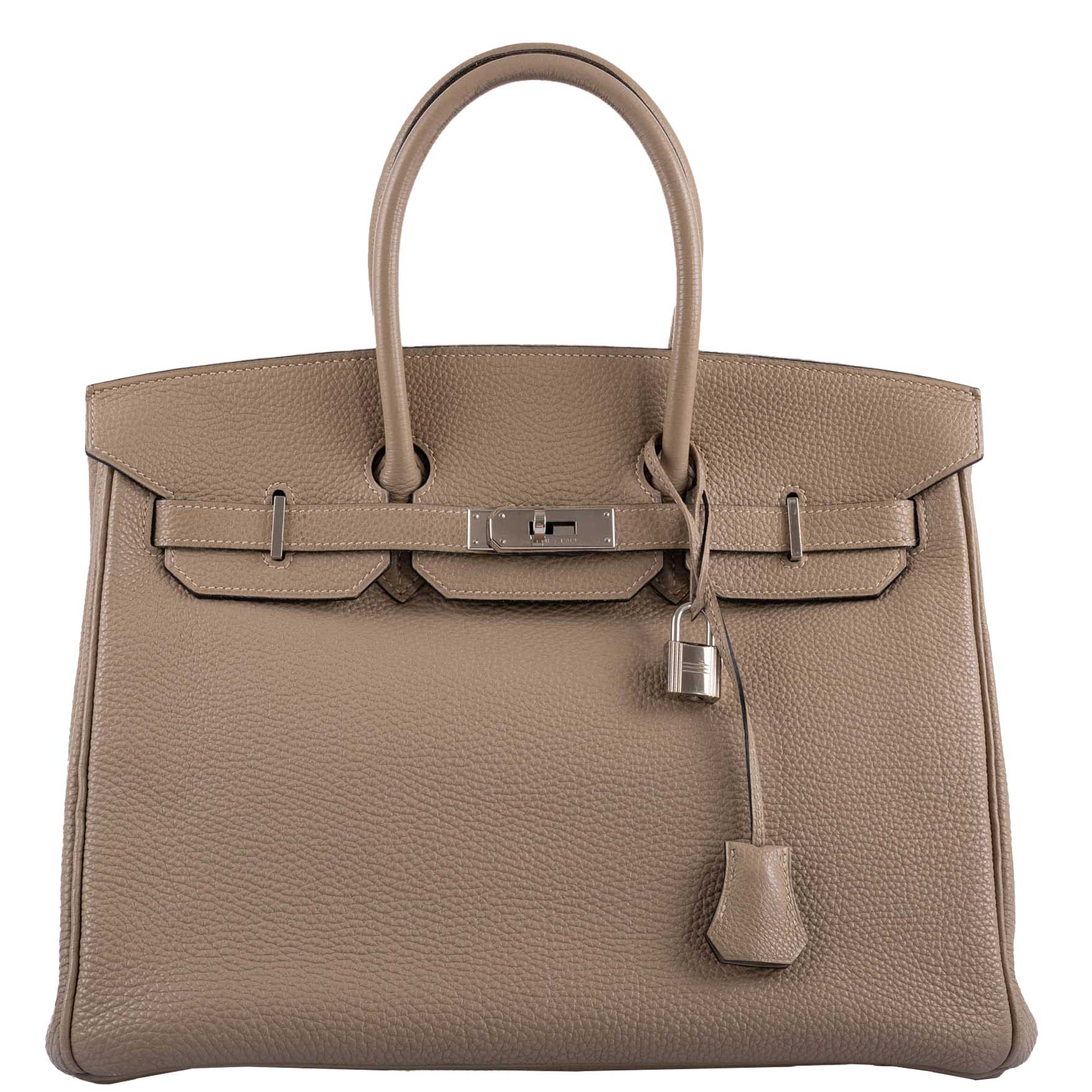 Hermès Birkin 35 Gris Tourterelle Togo with Palladium Hardware