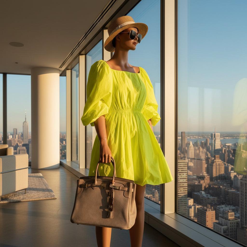 Hermes Birkin 35 Fauve Grizzly Suede & Capucine Evercolor