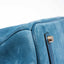 Hermès Birkin 35 Grizzly Thalassa Blue Suede & Swift Leather Permabrass Hardware
