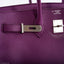 Hermès Birkin 35 HSS Cyclamen & Iris Chèvre Goatskin Brushed Palladium Hardware - 2009 M, Square