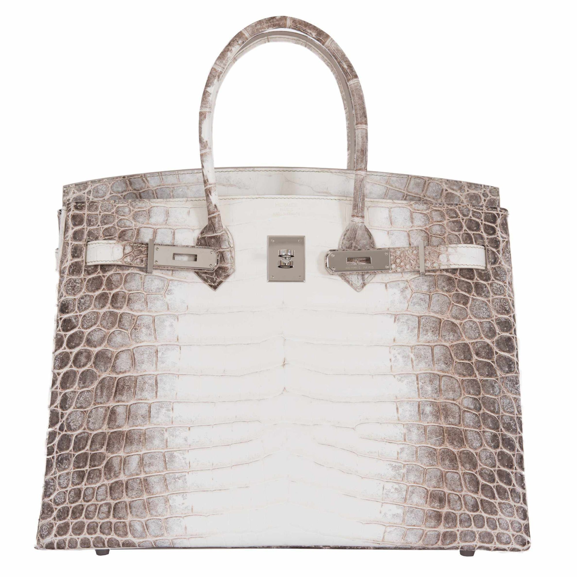 Hermès Birkin 35 Himalaya Matte Niloticus Crocodile Palladium Hardware