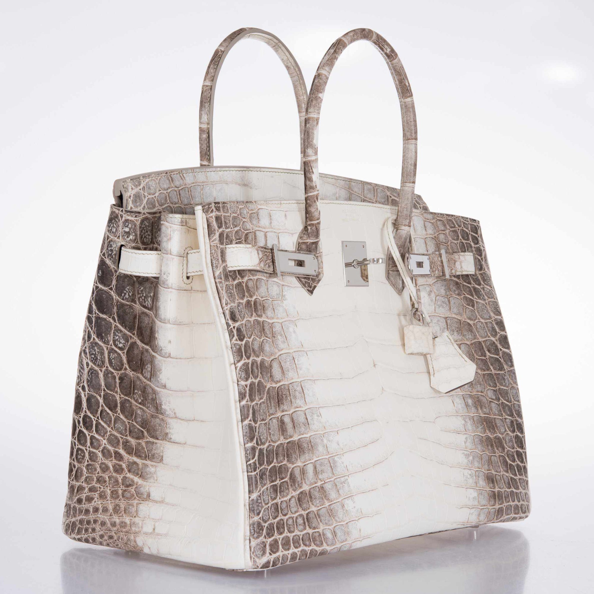 Hermès Birkin 35 Himalaya Matte Niloticus Crocodile Palladium Hardware