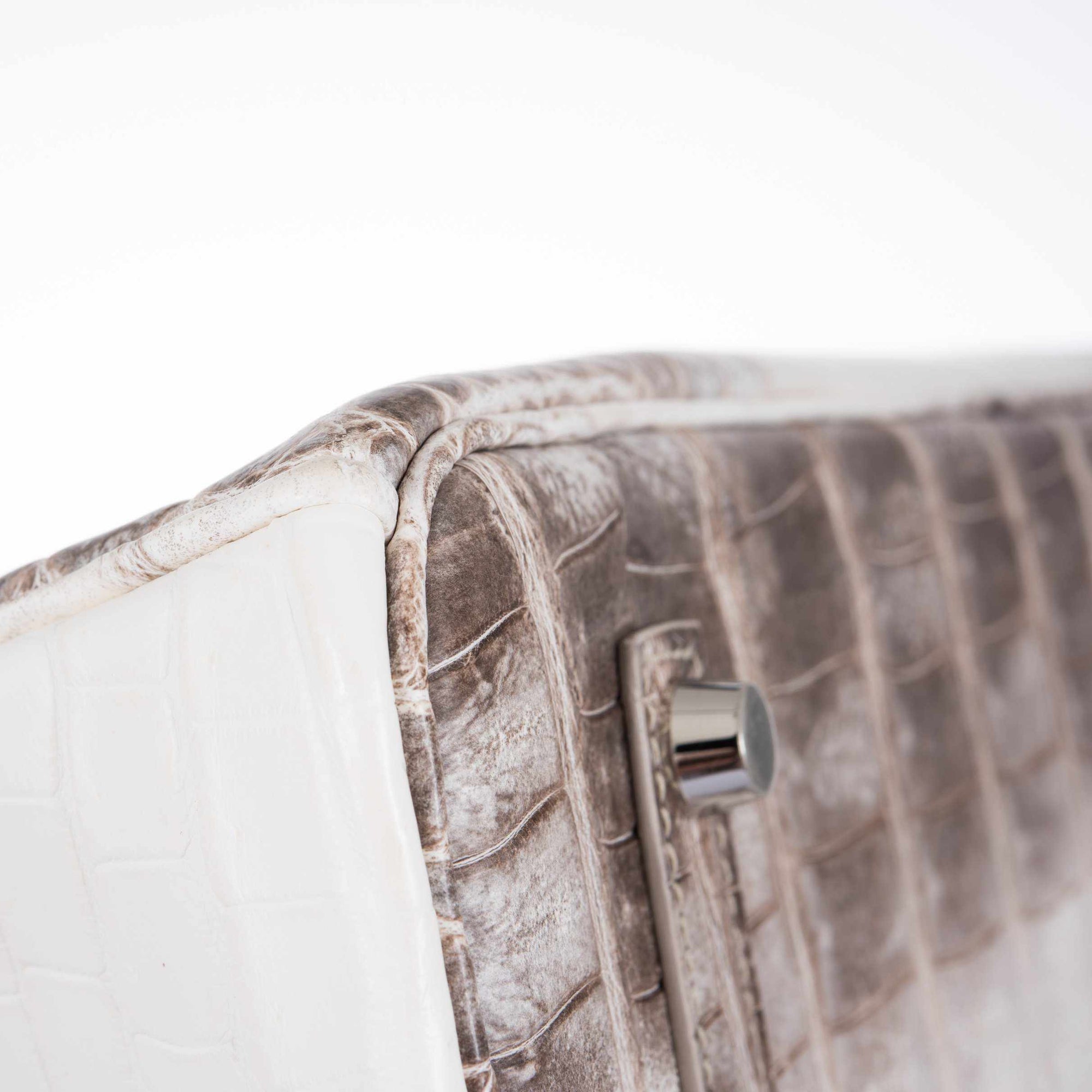 Hermès Birkin 35 Himalaya Matte Niloticus Crocodile Palladium Hardware