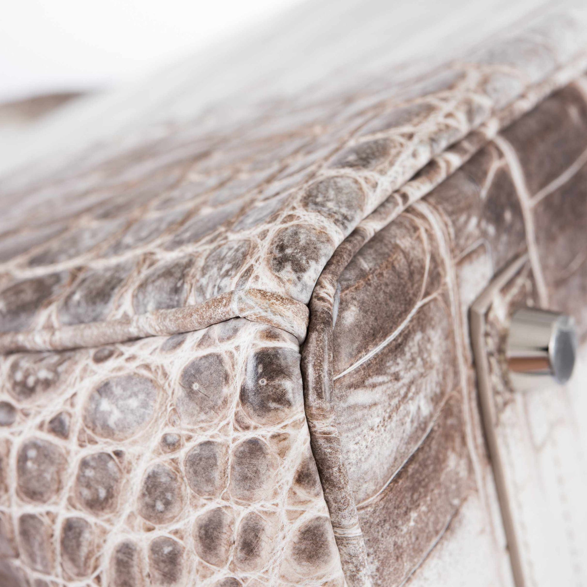 Hermès Birkin 35 Himalaya Matte Niloticus Crocodile Palladium Hardware