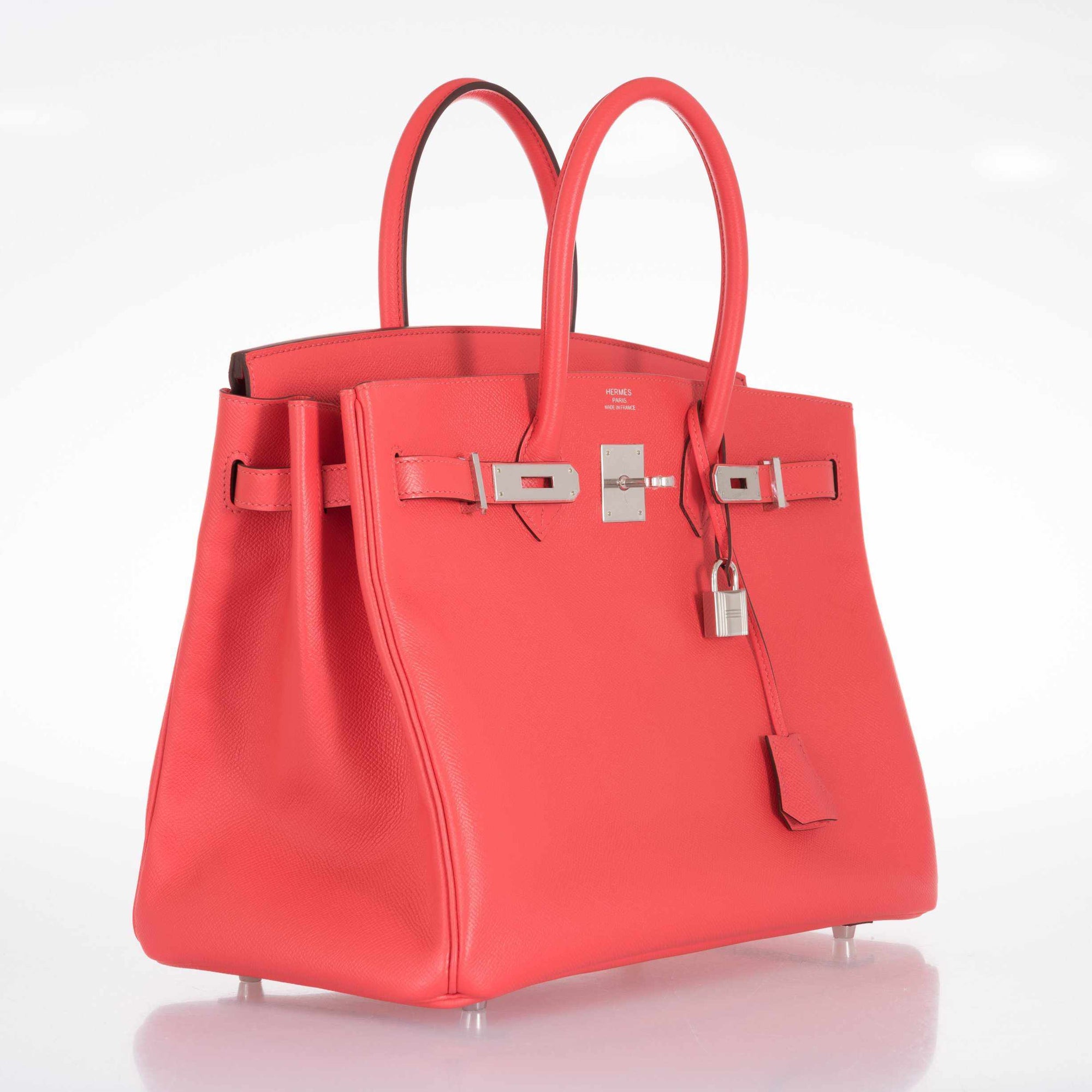 Hermès Birkin 35 Rose Jaipur Epsom Palladium Hardware