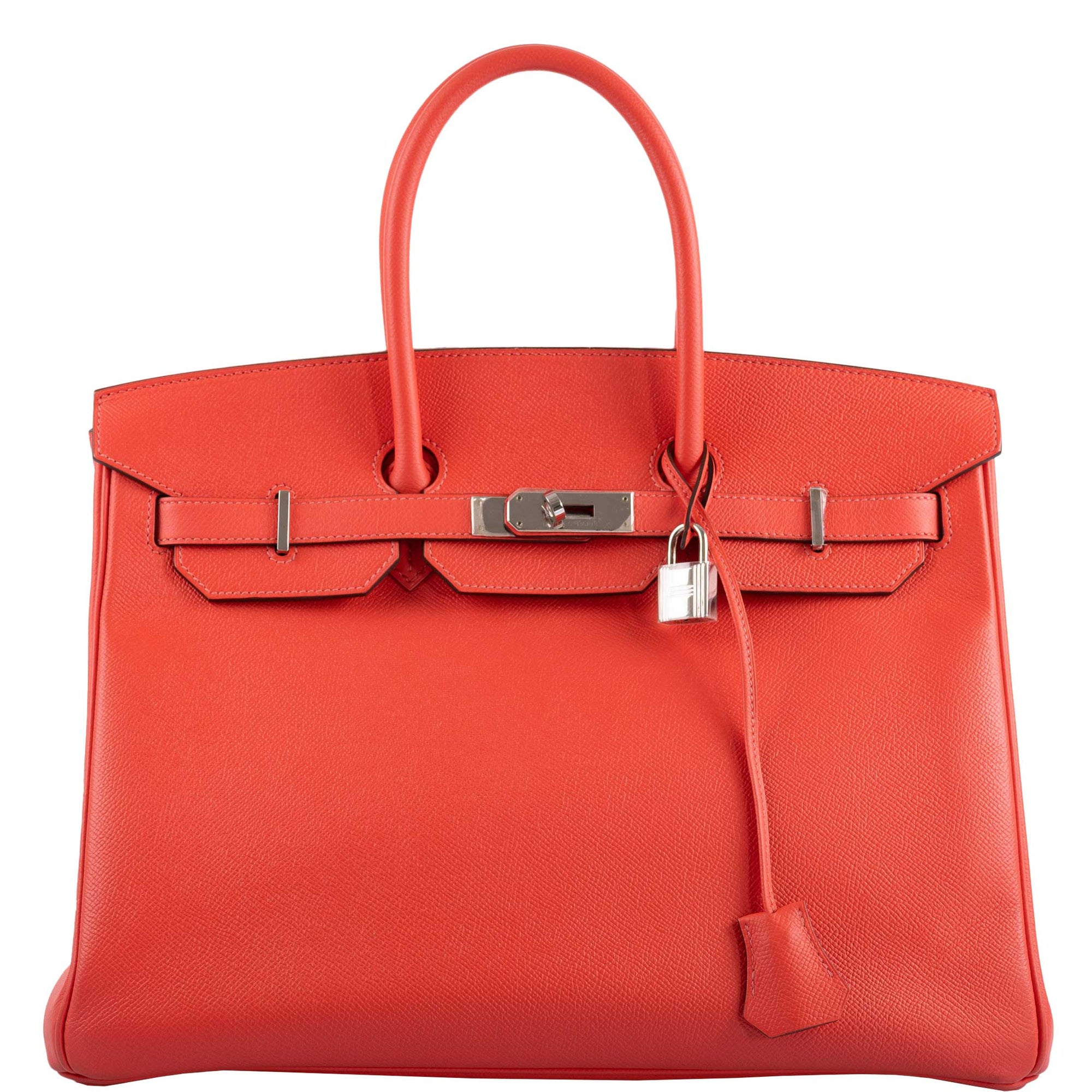 Hermès Birkin 35 Rose Jaipur Epsom Palladium Hardware