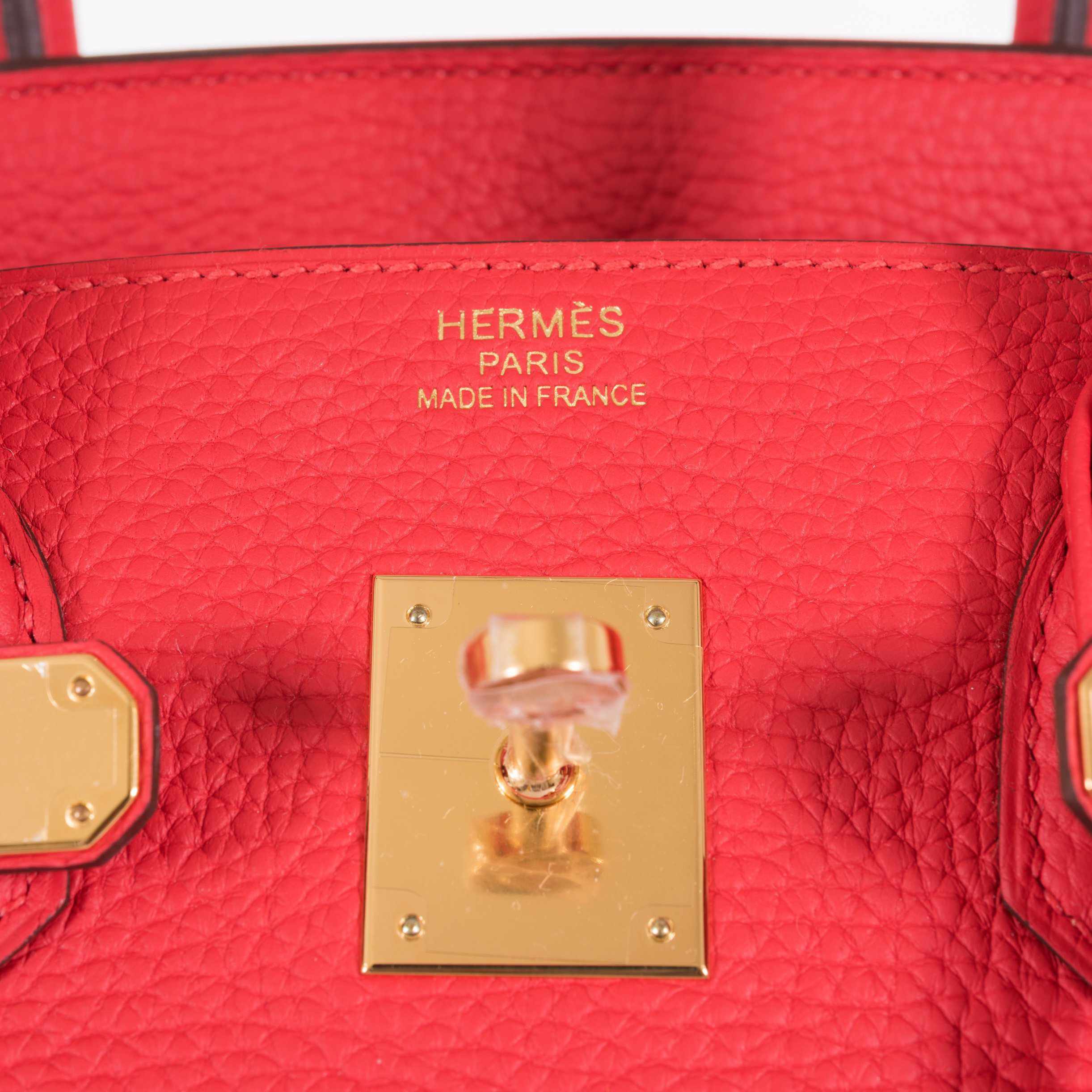 Hermès Birkin 35 Rouge Tomate Clemence Gold Hardware