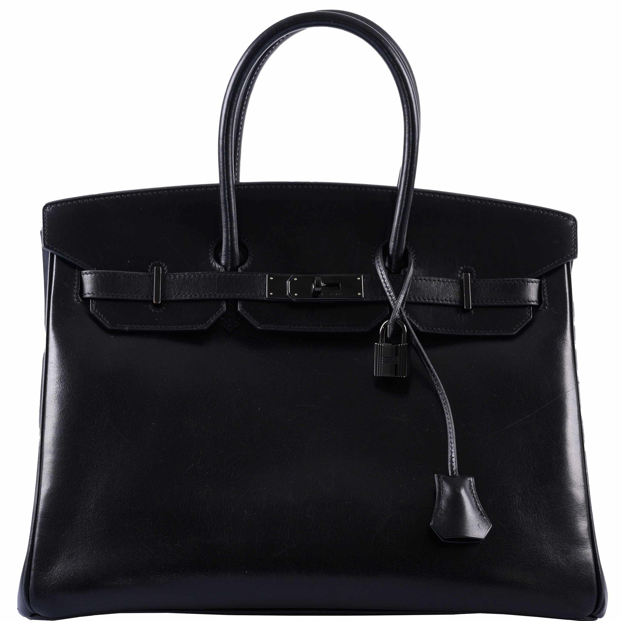 Hermès Birkin 35 SO BLACK Box Calf PVD Hardware