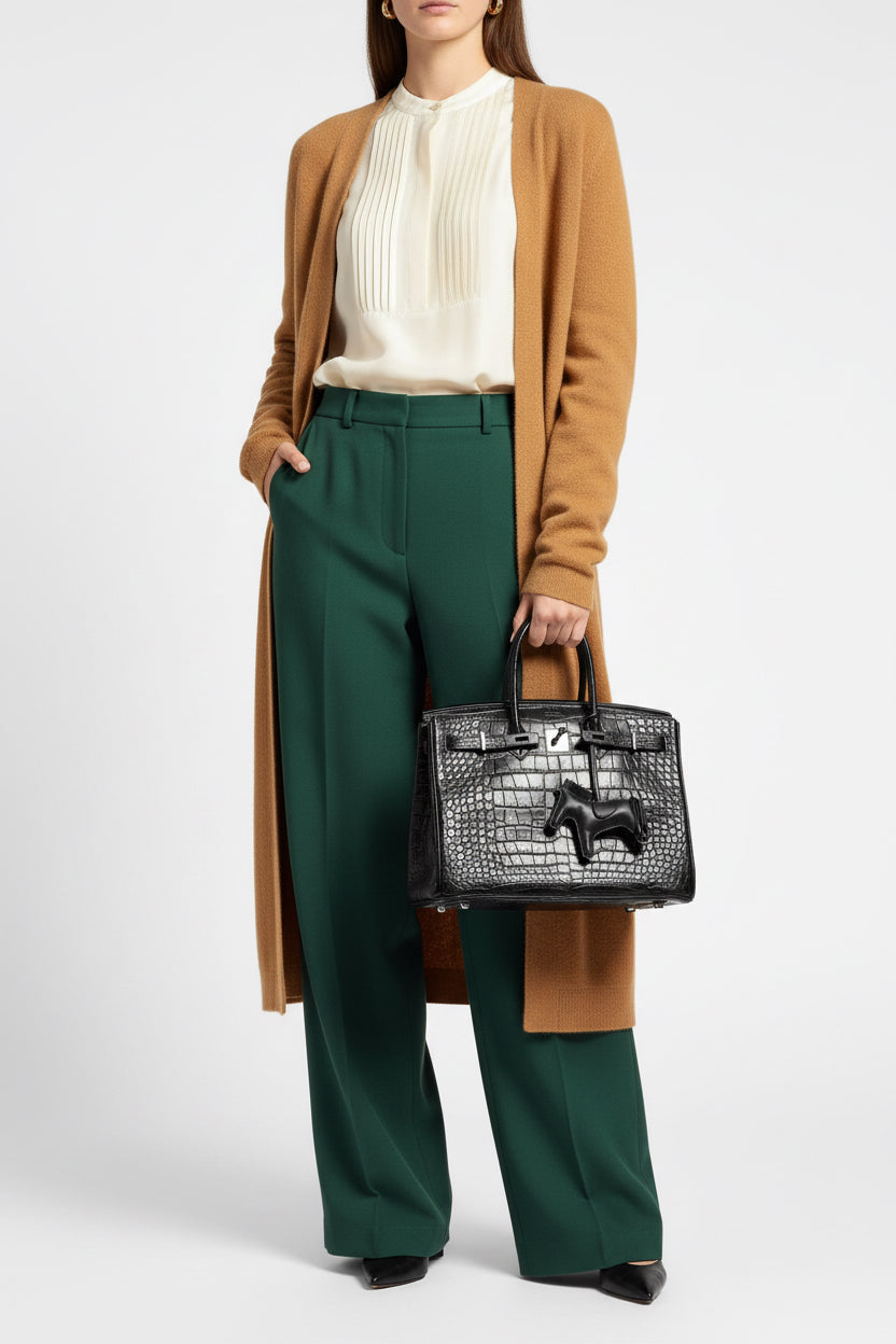 Hermès Birkin 35 So Black Alligator Black Matte Black Hardware