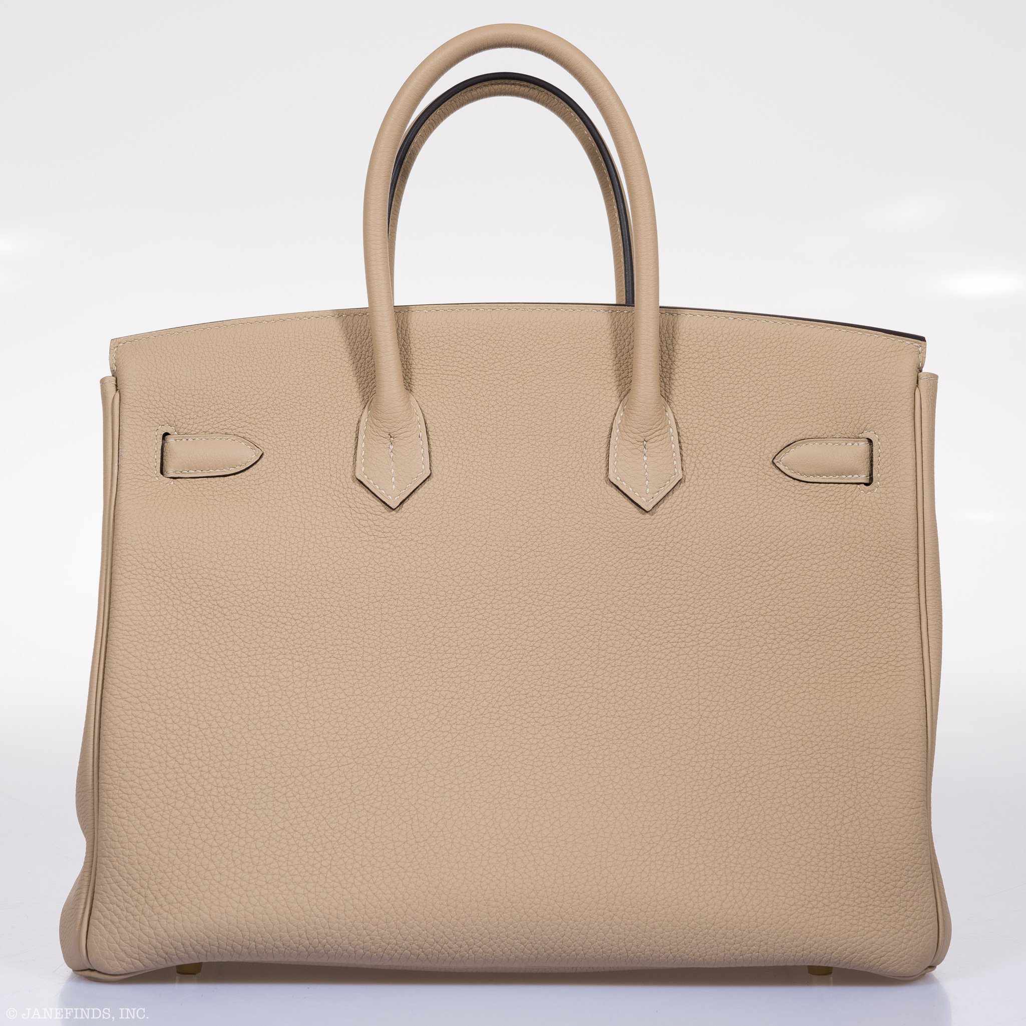 Hermès Birkin 35 Trench Togo Gold Hardware