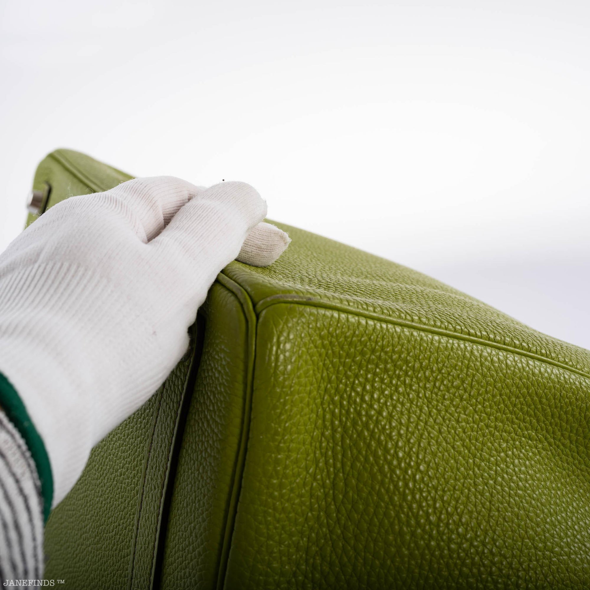Hermès Birkin 35 Vert Anis Togo with Palladium Hardware