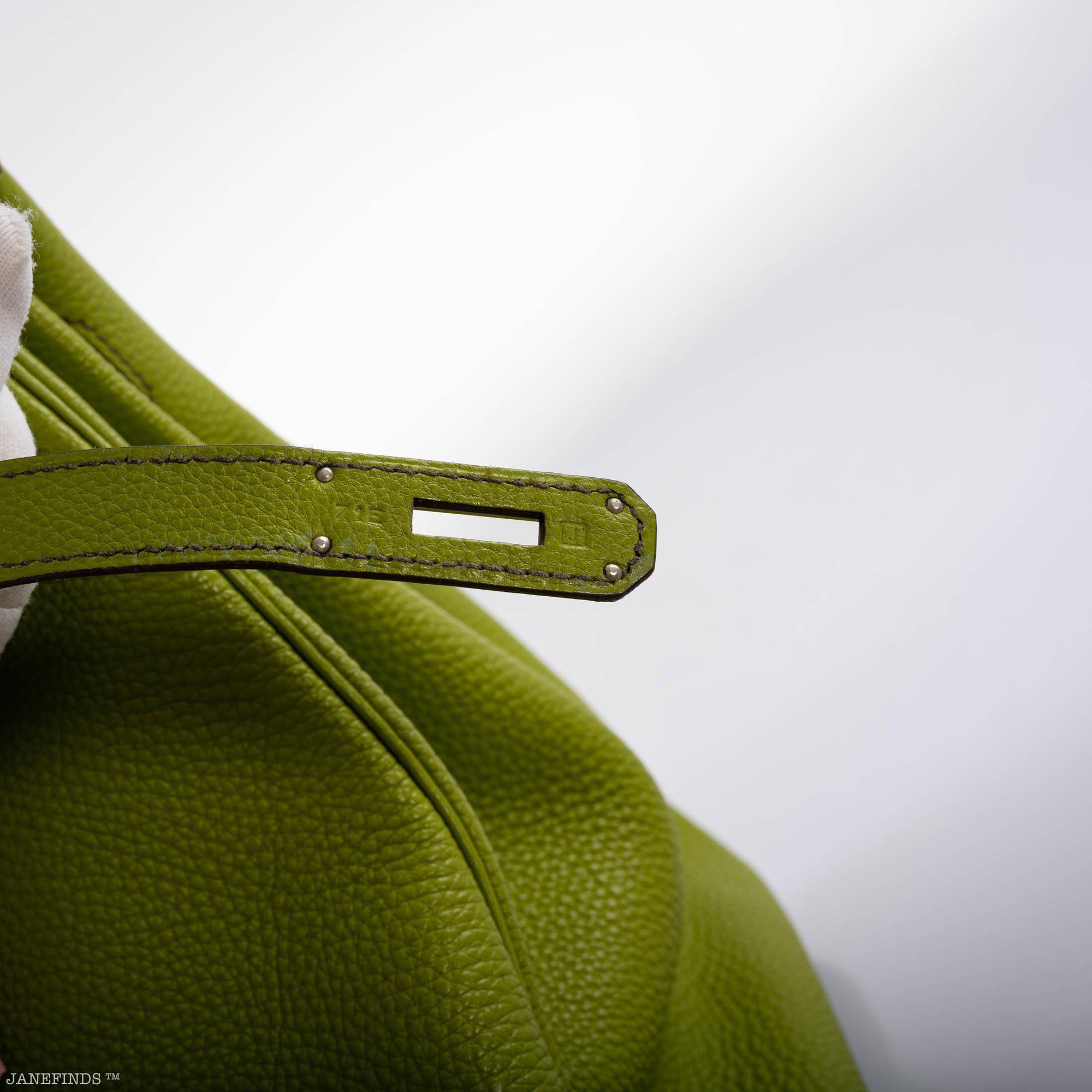 Hermès Birkin 35 Vert Anis Togo with Palladium Hardware