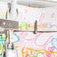Hermès Birkin 35 White Clemence "Graffiti" * JaneFinds Custom Shop