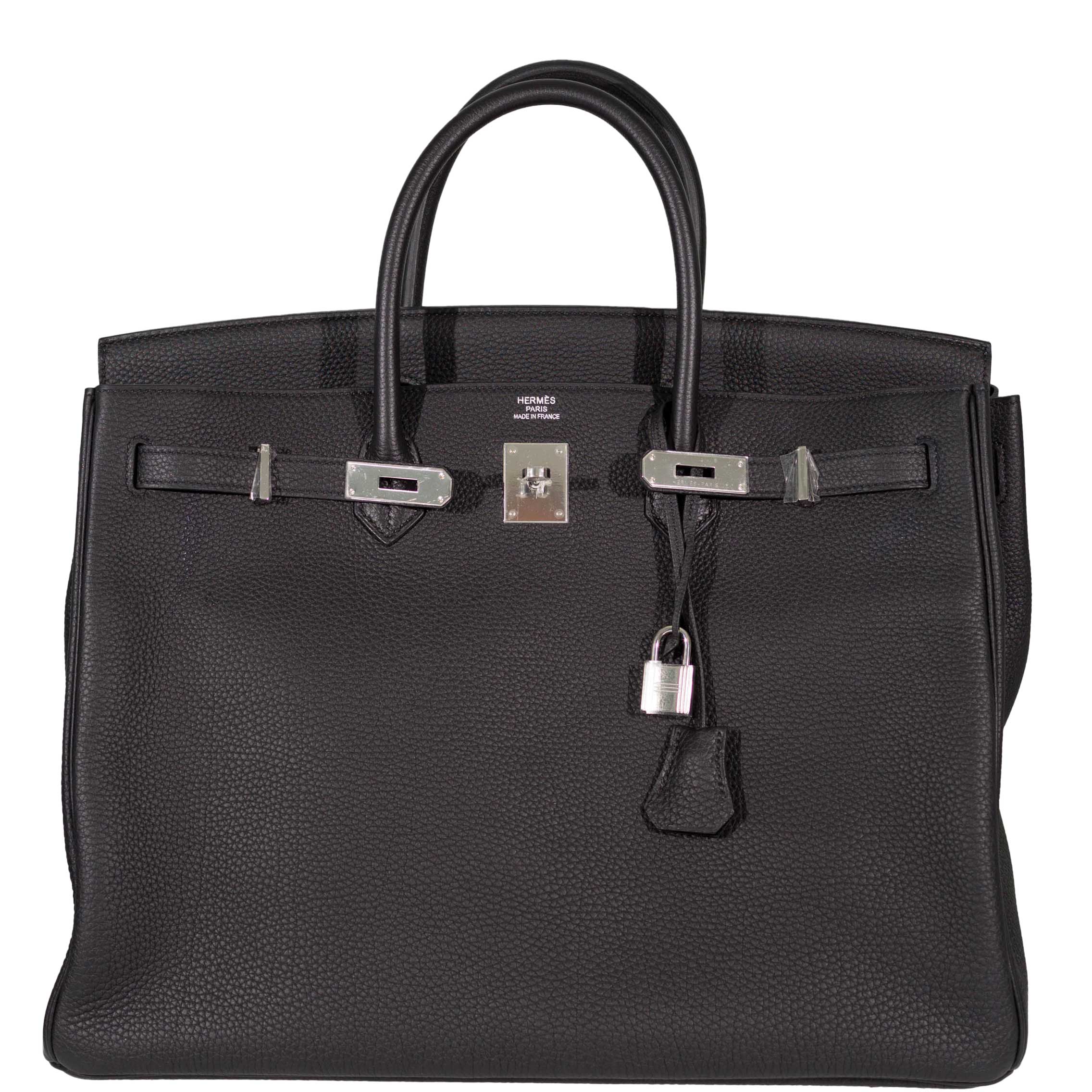 Hermès Birkin 40 Black Togo Leather Palladium Hardware