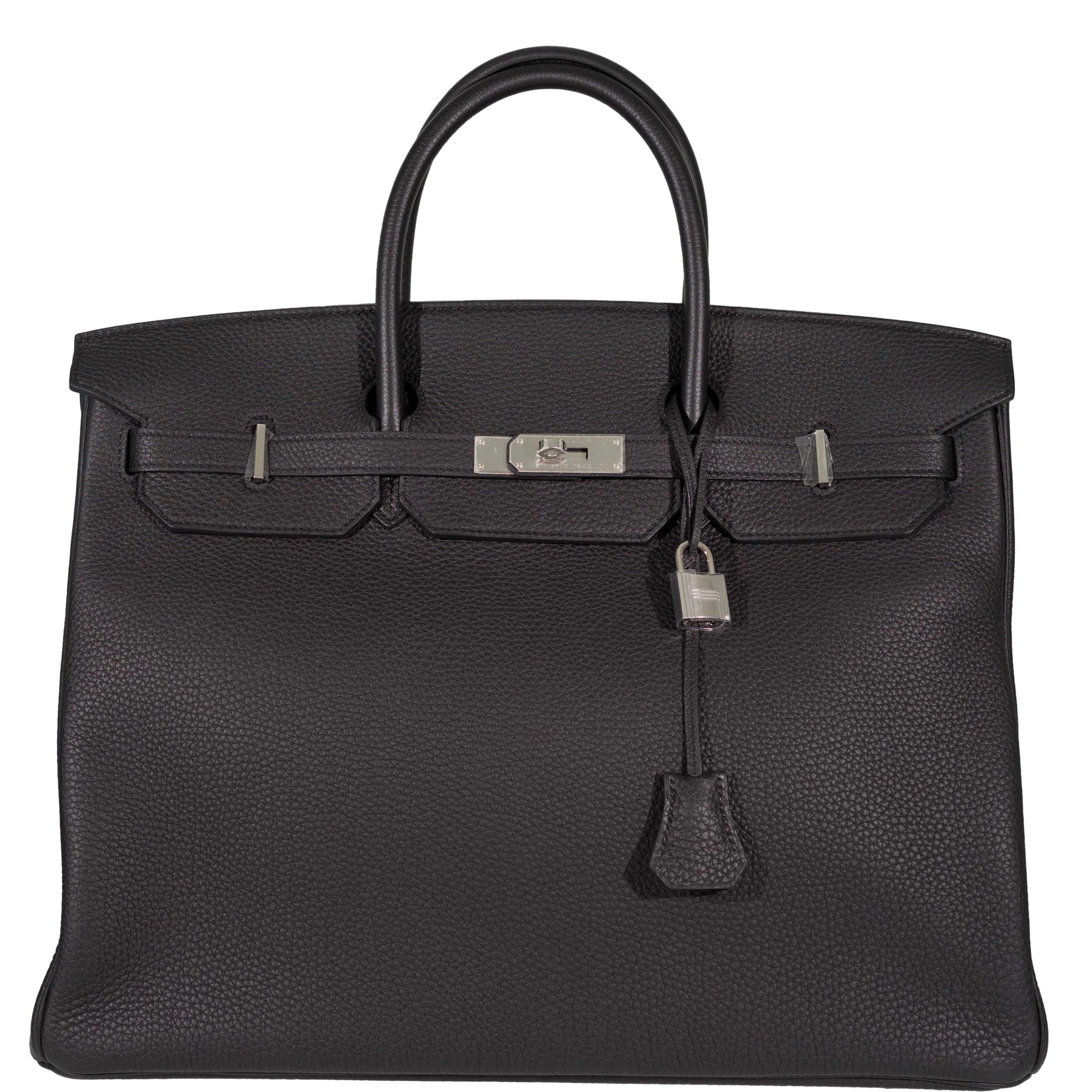 Hermès Birkin 40 Black Togo Leather Palladium Hardware