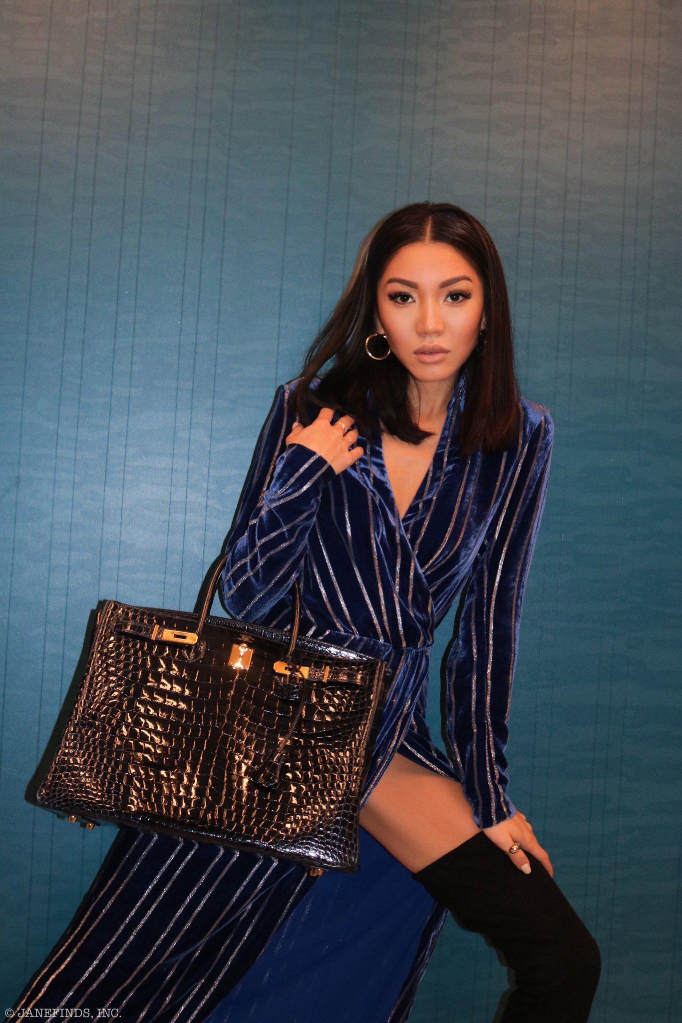 Hermès Birkin 40 Blue Nuit Porosus Crocodile Gold Hardware