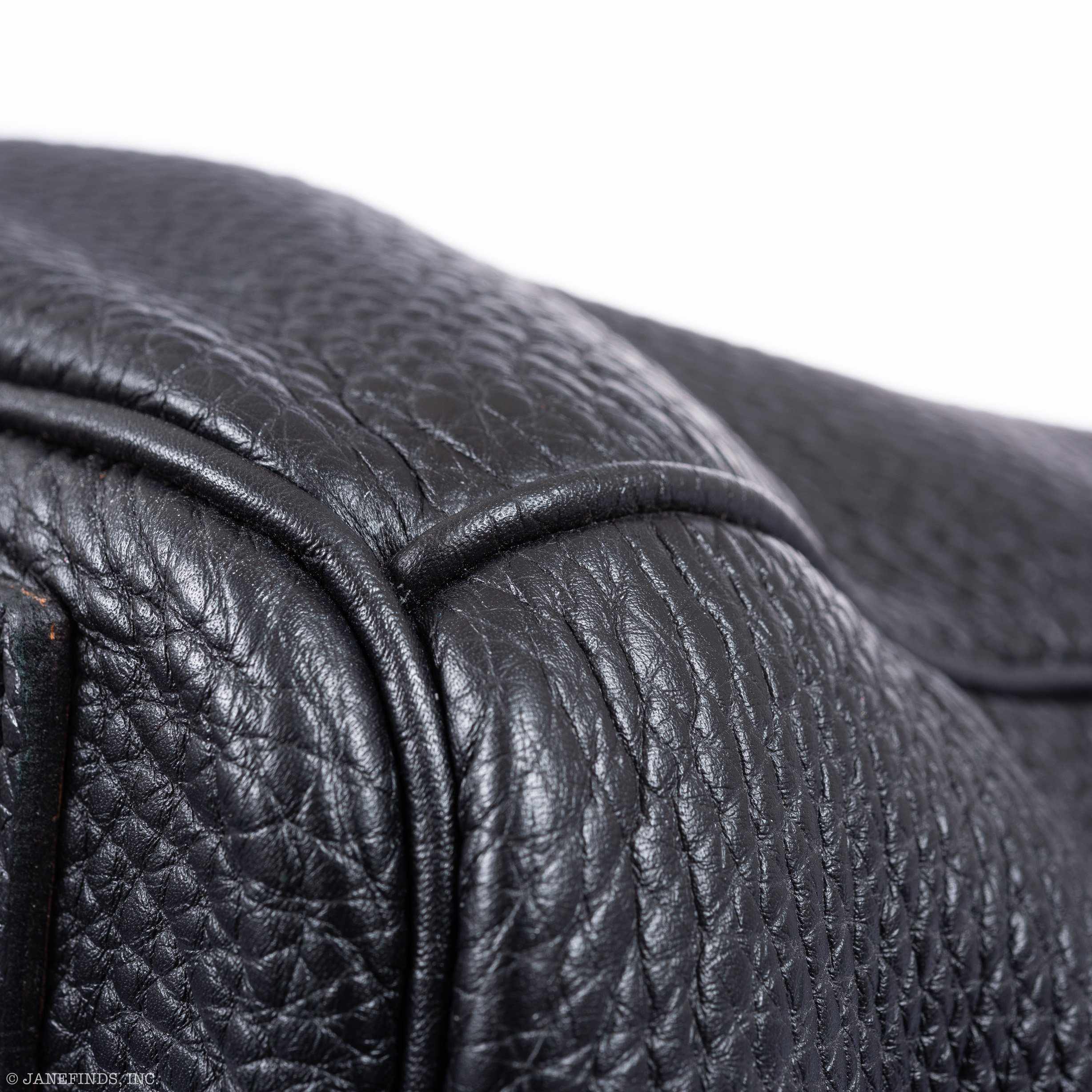 Hermès Birkin 40 HAC Black Clemence Palladium Hardware
