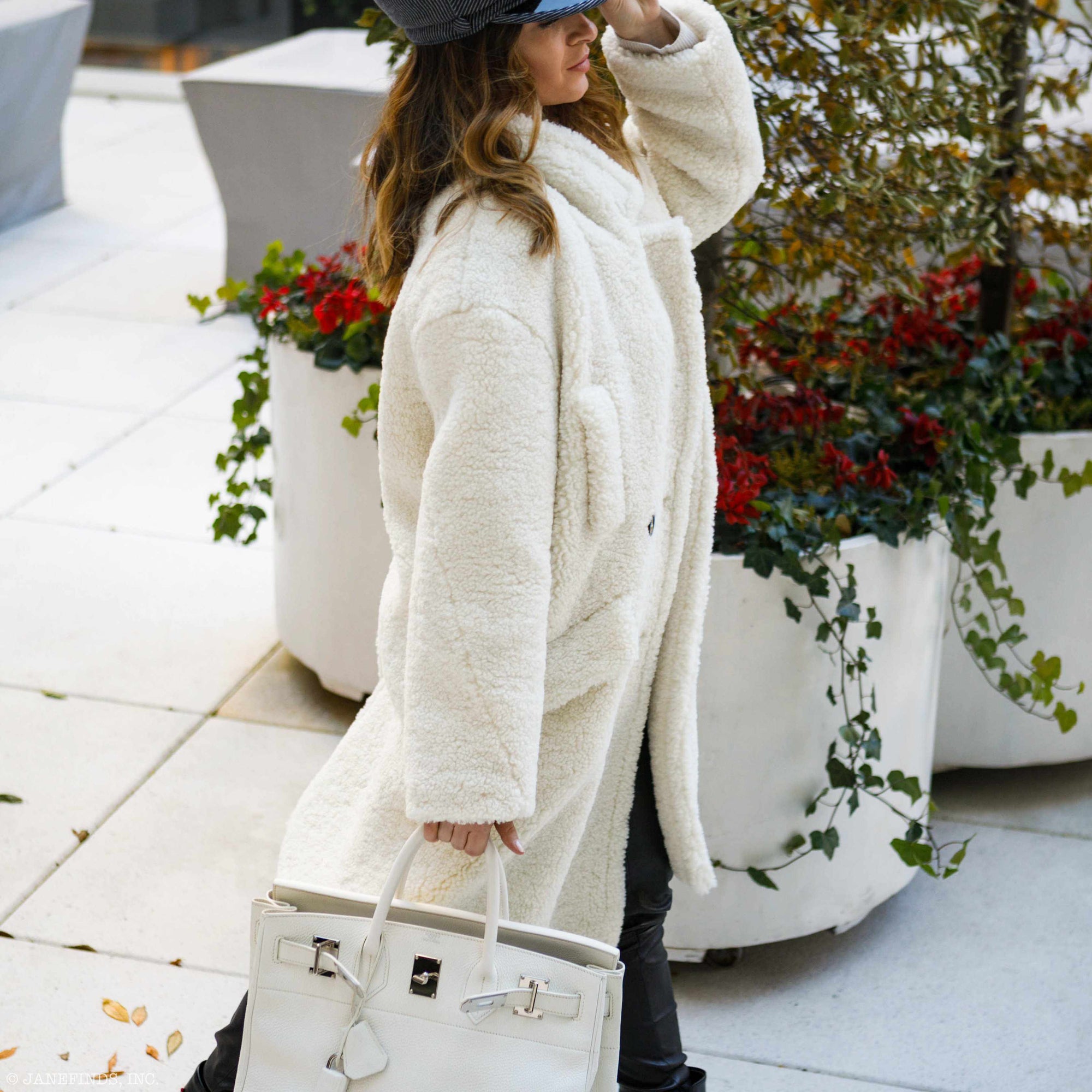 Hermès Birkin 40 HAC White Togo Palladium Hardware