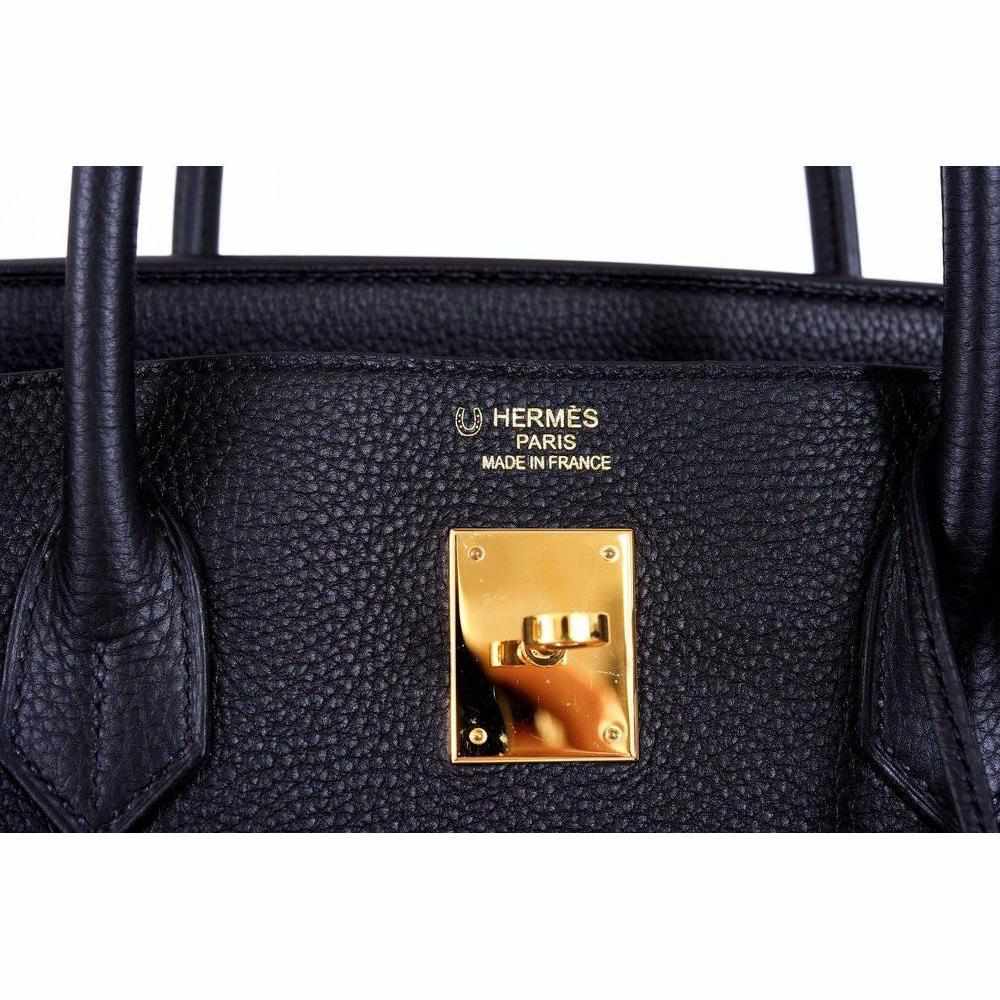 Hermès Birkin 40 HSS Black & Bleu Electric Togo Gold Hardware