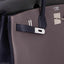Hermès Birkin 40 HSS Etain Vert Fonce And Black Togo Palladium Hardware