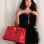 Hermès Birkin 40 Rouge Vif Ostrich with Gold Hardware