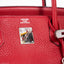 Hermès Birkin 40 Rouge Vif Togo Palladium Hardware