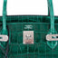 Hermès Birkin 40 Vert Emerald Porosus Crocodile Palladium Hardware