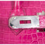 Hermès Birkin 42 JPG Jean Paul Gaultier Fuchsia Porosus Crocodile Palladium Hardware