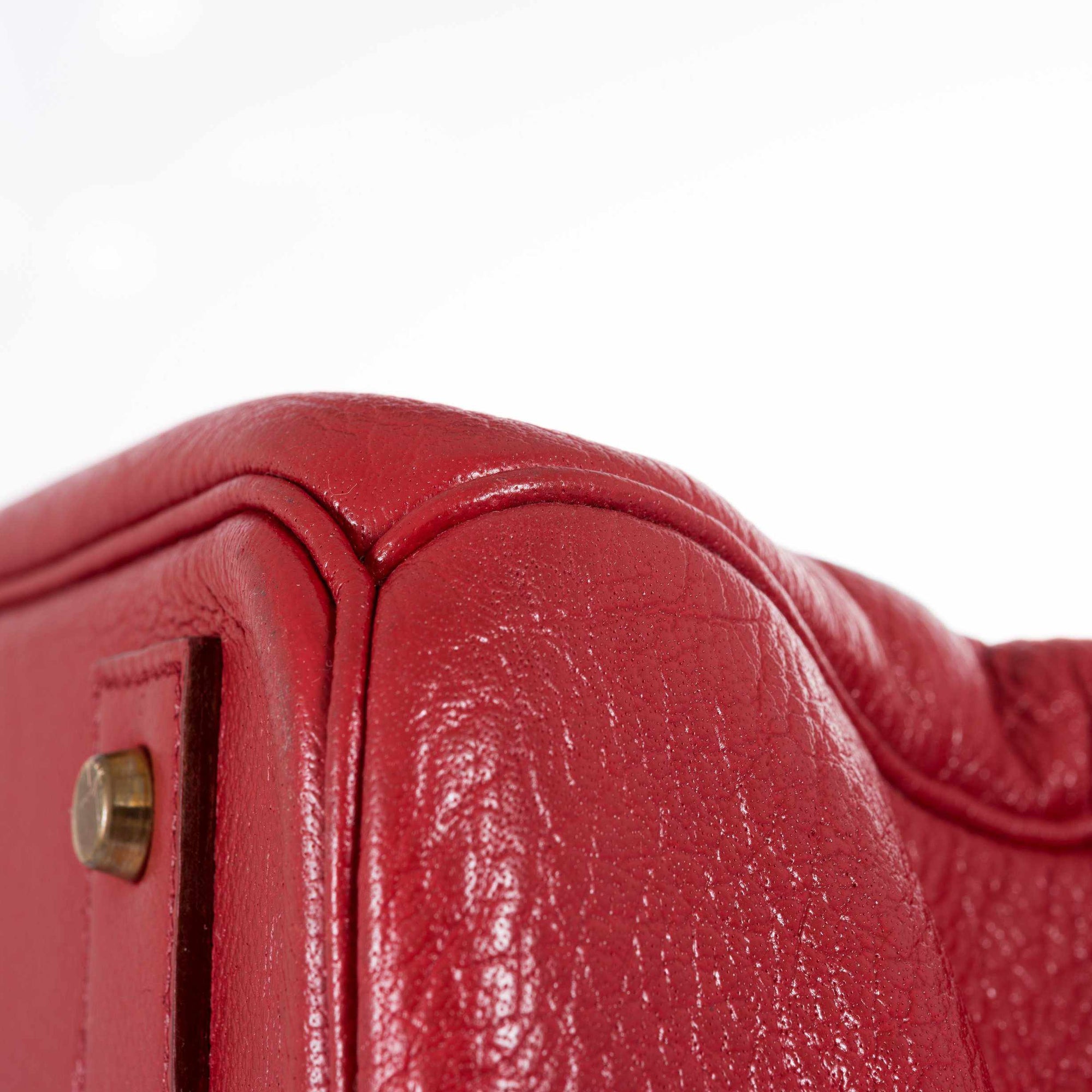 Hermès Birkin 45 HAC Red Buffalo Gold Hardware