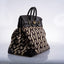 Hermès Birkin 50 HAC 1985 Ligne Ulysse Marron Fonce, Toile "H" Pattern Gilt Metal Hardware