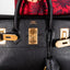 Hermès Birkin 55 Travel Black Clemence Leather Palladium Hardware