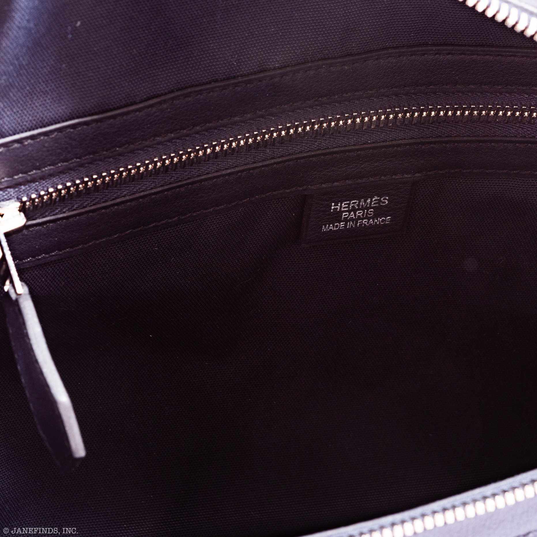 Hermès Cityslide Blue Indigo Cross PM Unisex Taurillon Cristobal
