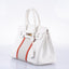 Hermès Club Birkin 30 White, Grey Clemence & Sanguine Lizard Palladium Hardware