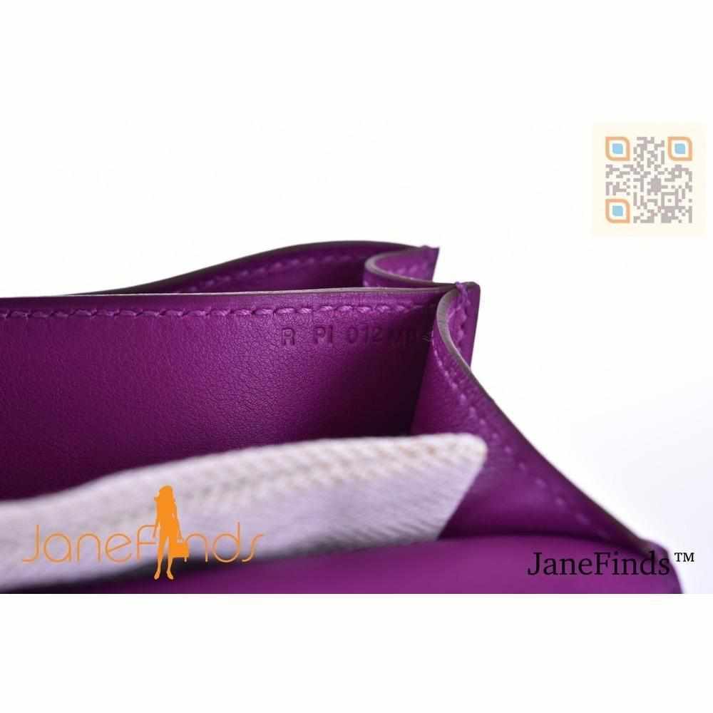 Hermès Constance 18 Anemone Tadelakt Palladium Hardware