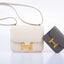 Hermès Constance 18 Craie Epsom Gold Hardware