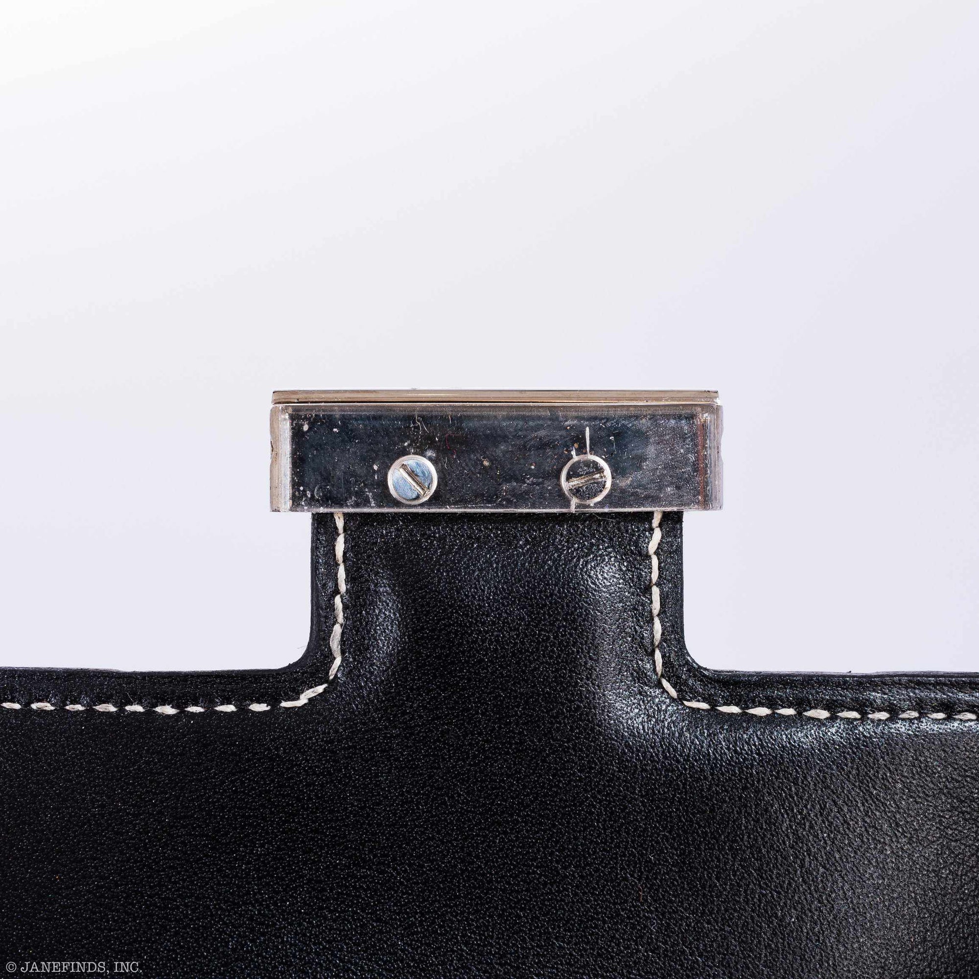 Hermès Constance 18 Metallic Silver Chevre Palladium Hardware