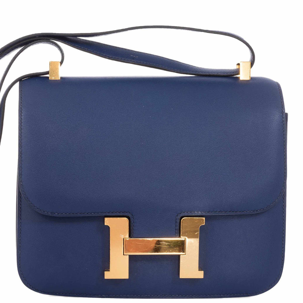 Hermès Constance 24 Bleu Saphir Swift Gold Hardware – JaneFinds