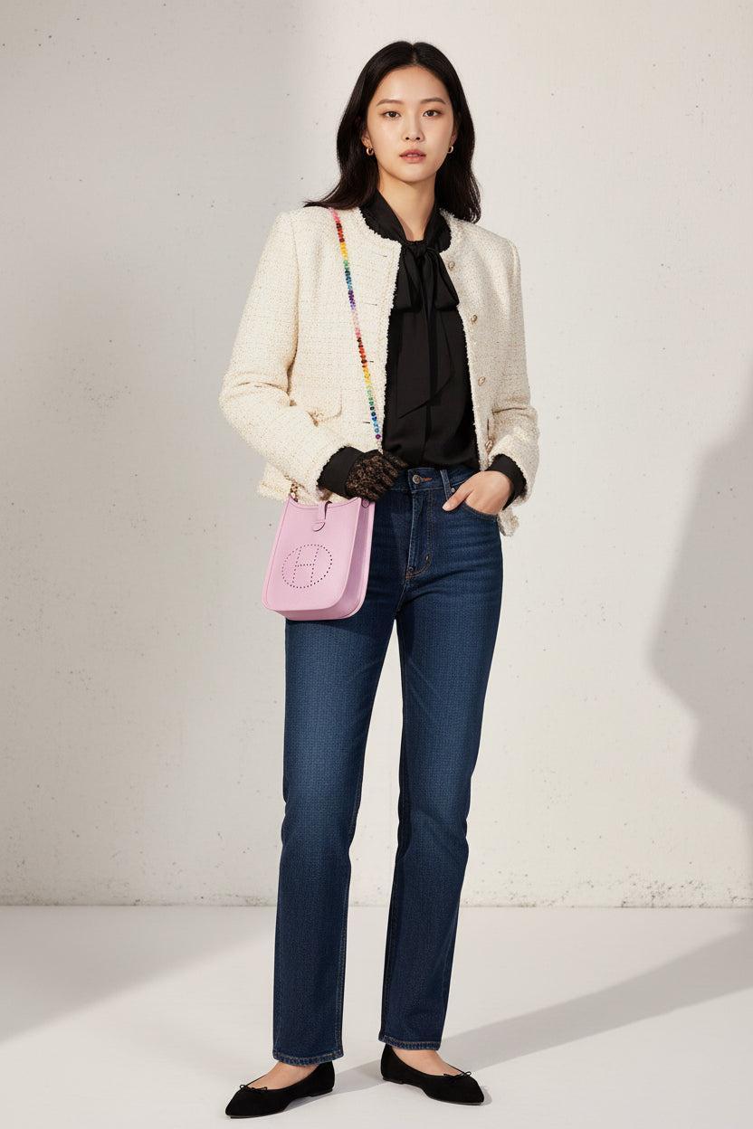 Hermès Evelyne 16 TPM Mauve Sylvestre Clemence Palladium Hardware