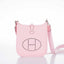 Hermès Evelyne TPM Rose Sakura Clemence Palladium Hardware