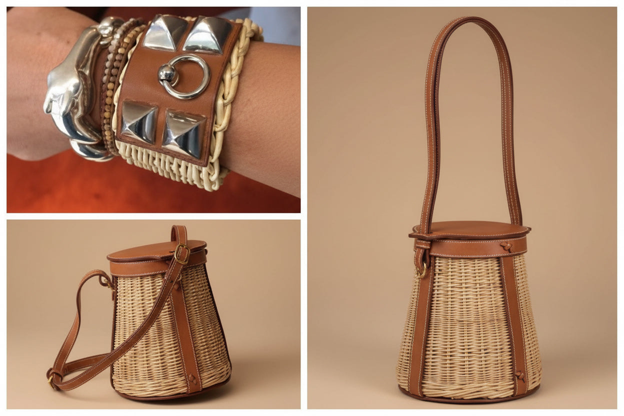 Hermès Farming Picnic Ocier Wicker