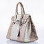 Hermès Gris Cendre Himalaya Birkin 30 Matte Nilo Crocodile with Palladium Hardware - 2013, Q Square
