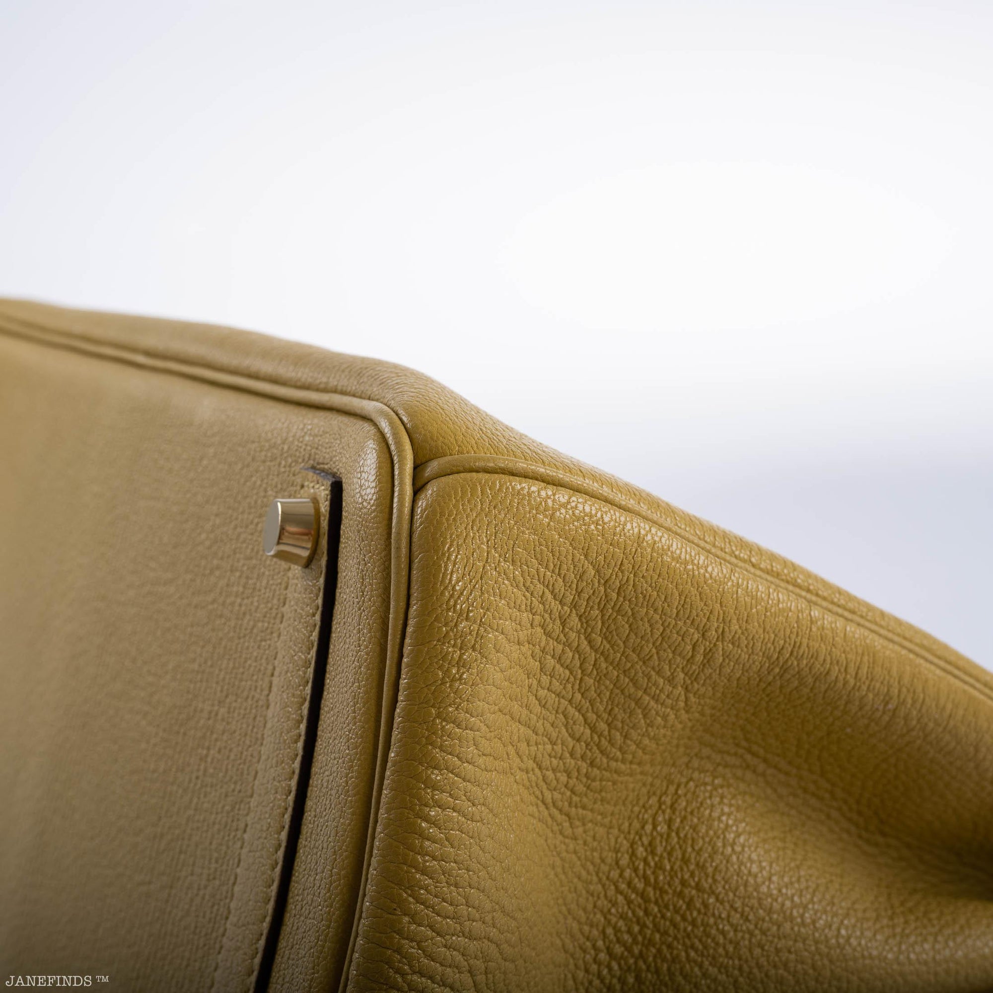 Hermès HAC Birkin 32 Cardamom Chevre with Gold Hardware