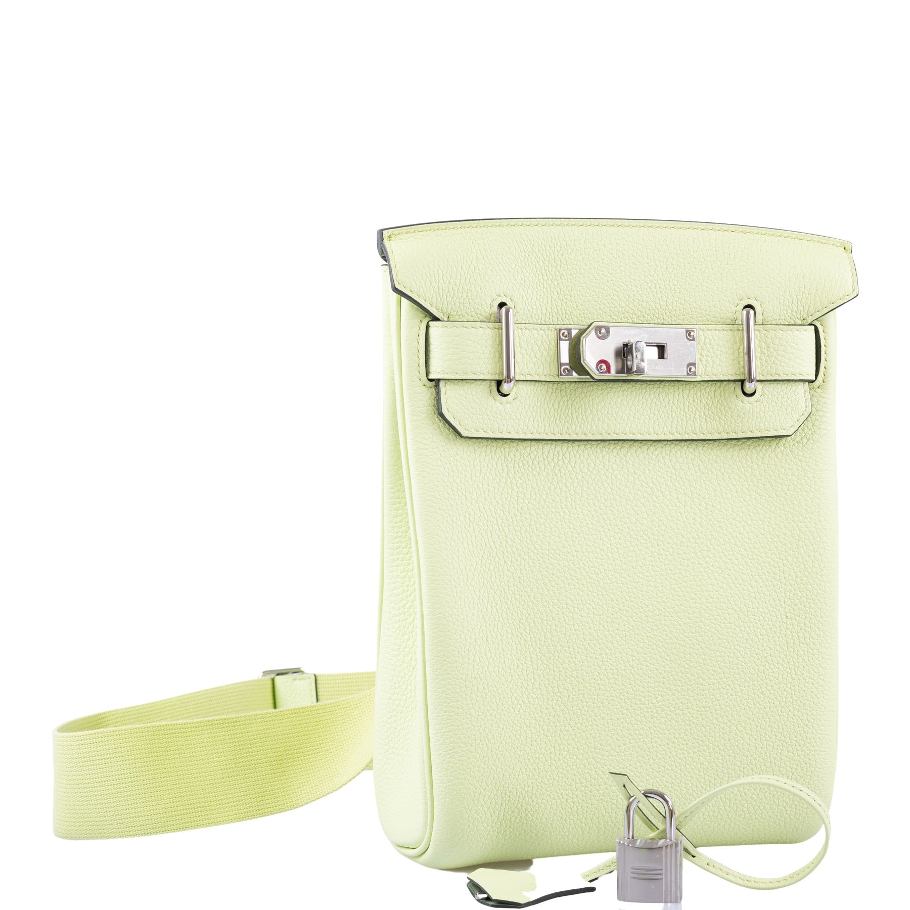 Hermès HAC Birkin A Dos PM Vert Absinthe Togo Palladium Hardware