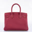 Hermès HSS Birkin 30 Rubis Togo & Orange H with Gold Hardware - 2015, T