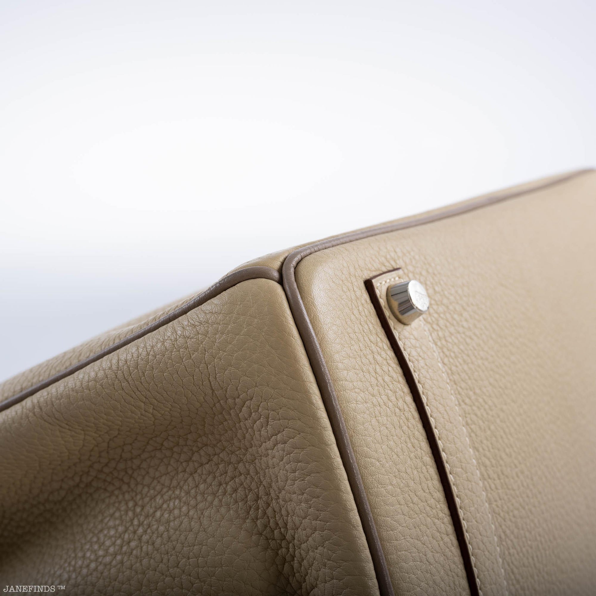Hermès HSS Birkin 35 Parchemin & Etoupe Epsom with Palladium Hardware