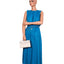 Hermès HSS Kelly Pochette Craie & Blue Electric Swift with Palladium Hardware - 2021, Z