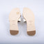Hermès Himalayan Oran Sandals Matte Niloticus Crocodile 37 Blanc
