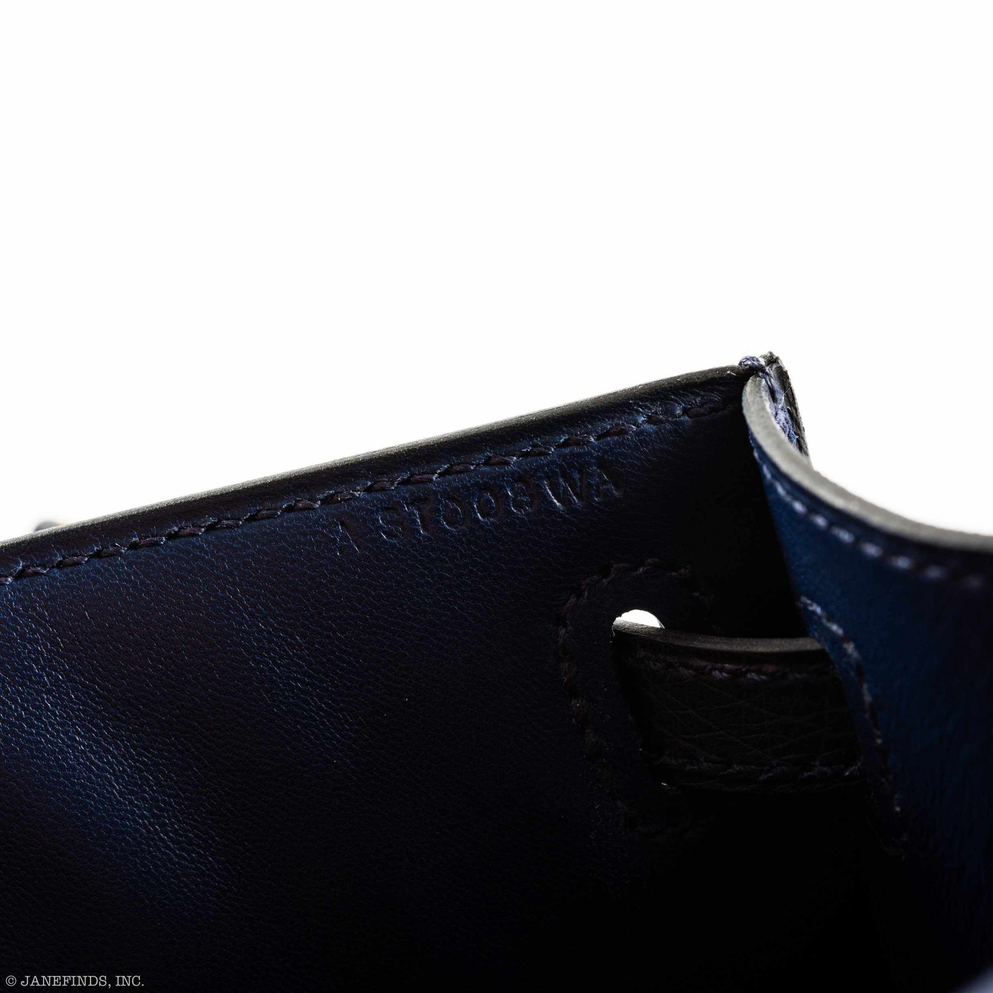 Hermès JPG Kelly Pochette Blue Iris Ostrich Gold Hardware